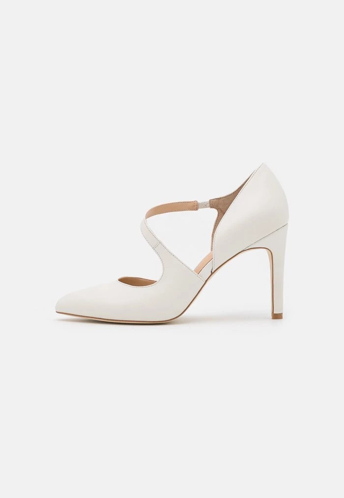 Escarpin ANNA FIELD Anna Field Cuir Blanche Femme | XHS-1490186